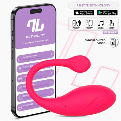 INTOYOU APP SERIES - BULBY HUEVO VIBRADOR CON APP ROSA INTENSO