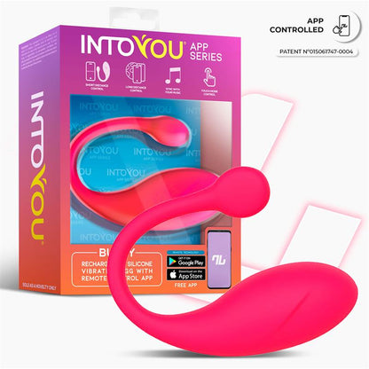 INTOYOU APP SERIES - BULBY HUEVO VIBRADOR CON APP ROSA INTENSO
