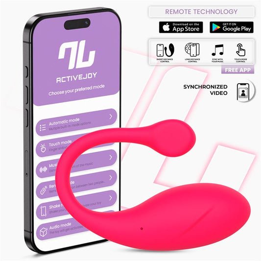 INTOYOU APP SERIES - BULBY HUEVO VIBRADOR CON APP ROSA INTENSO
