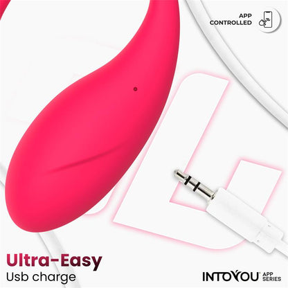 INTOYOU APP SERIES - BULBY HUEVO VIBRADOR CON APP ROSA INTENSO