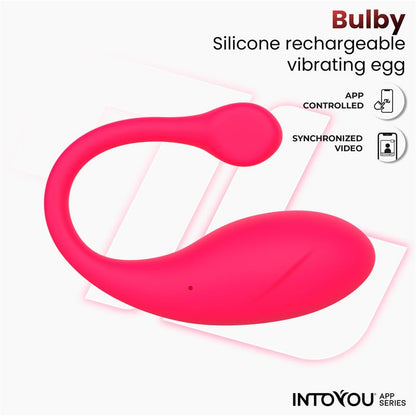 INTOYOU APP SERIES - BULBY HUEVO VIBRADOR CON APP ROSA INTENSO