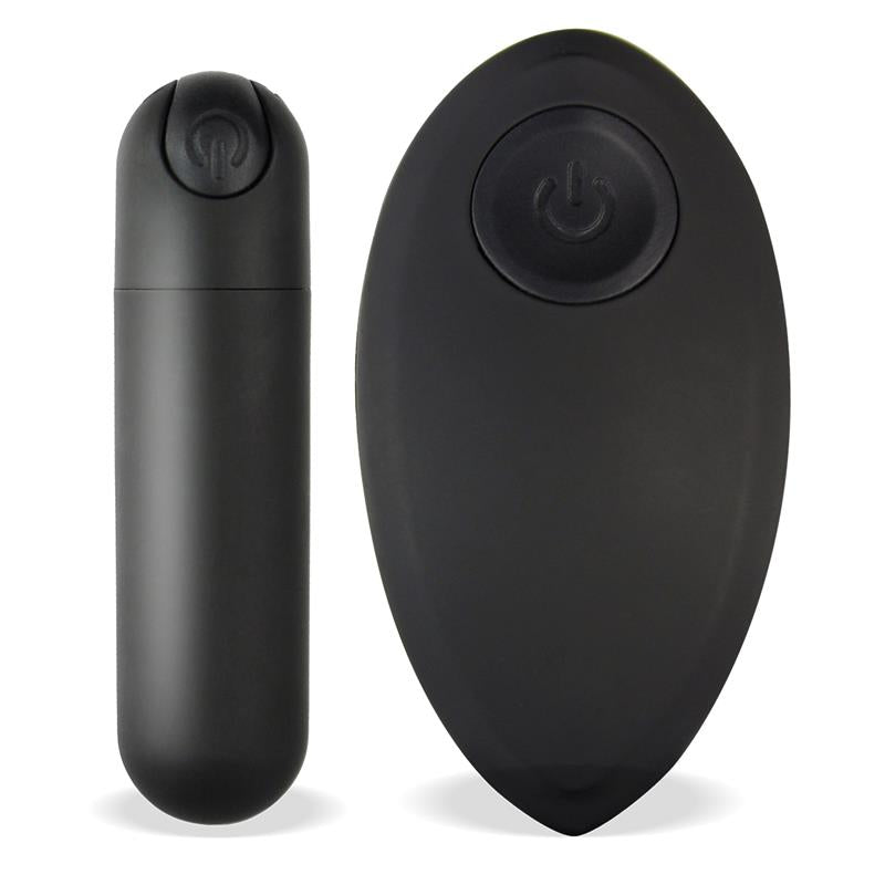 TARDENOCHE - BULLER BALA VIBRADORA CONTROL REMOTO USB NEGRO
