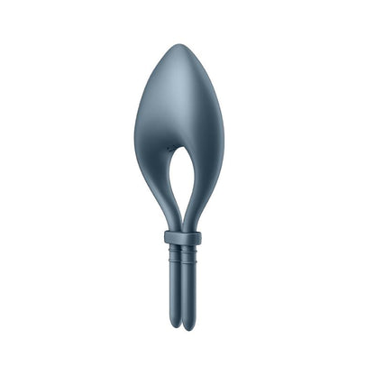 SATISFYER - BULLSEYE ANILLO VIBRADOR APP AZUL