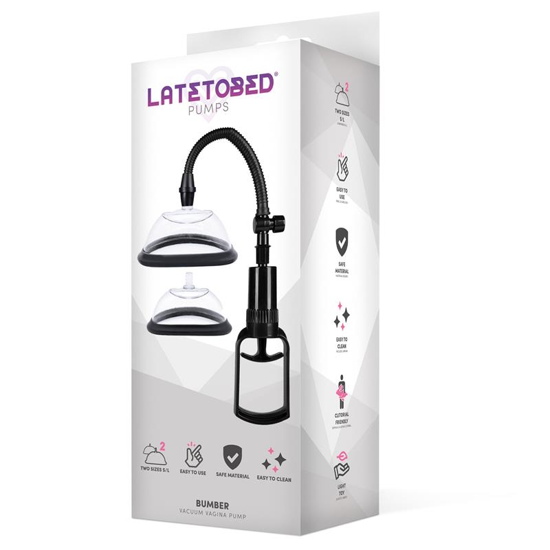 LATETOBED - BUMBER BOMBA MANUAL PARA LA VAGINA 2 COPAS