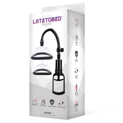 LATETOBED - BUMBER BOMBA MANUAL PARA LA VAGINA 2 COPAS