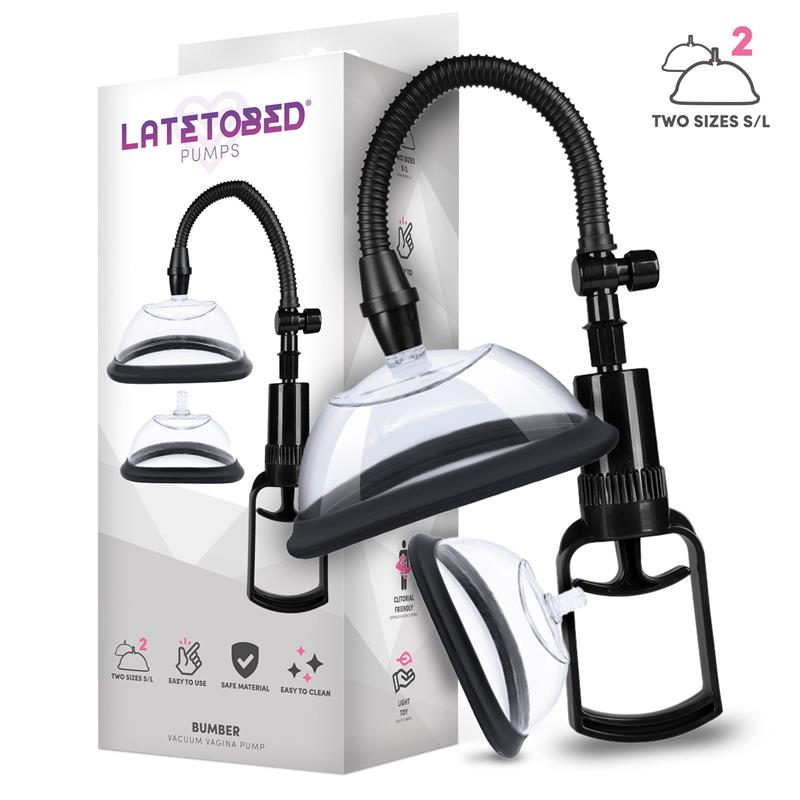 LATETOBED - BUMBER BOMBA MANUAL PARA LA VAGINA 2 COPAS