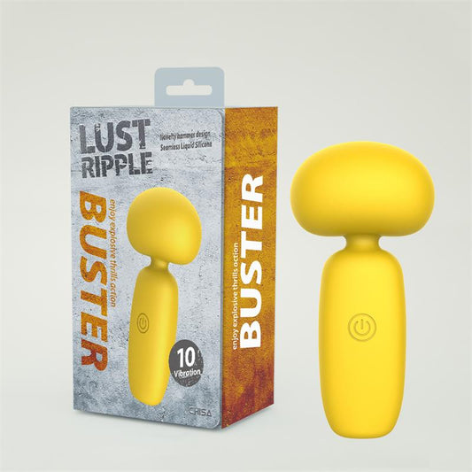 CHISA - BUSTER MINI MASAJEADOR SILICONA LÍQUIDA USB