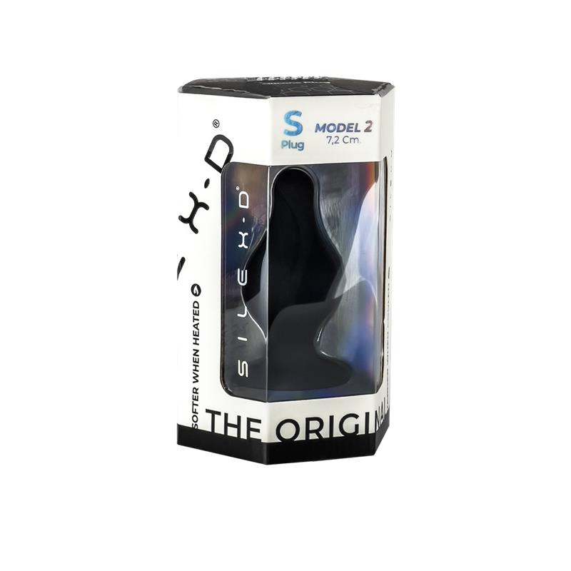SILEXD - BUTT PLUG MODEL 2 S NEGRO