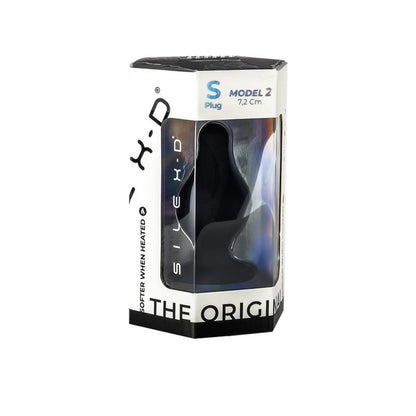 SILEXD - BUTT PLUG MODEL 2 S NEGRO