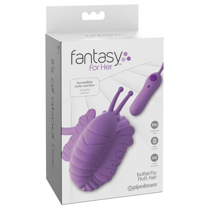 FANTASY FOR HER - BUTTERFLY FLUTT-HER ESTIMULADOR Y SUCCIONADOR DE CLÍTORIS