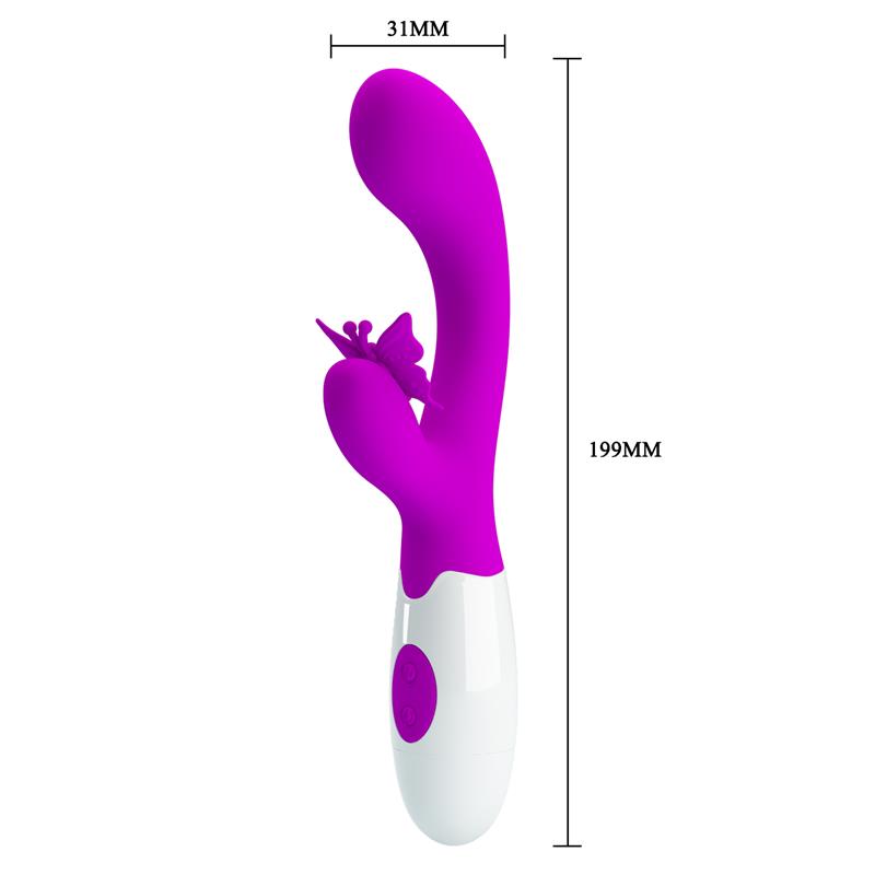 PRETTYLOVE - BUTTERFLY KISS VIBRADOR