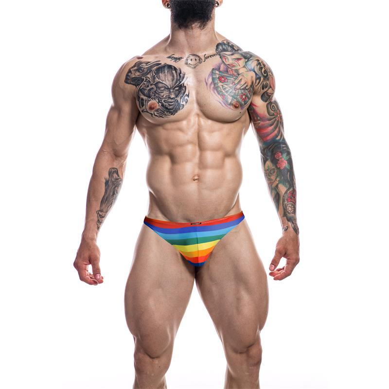 CUT4MEN - C4M03 TANGA ARCOIRIS RAINBOW
