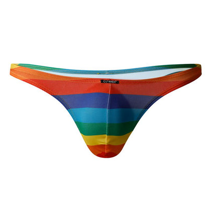 CUT4MEN - C4M03 TANGA ARCOIRIS RAINBOW