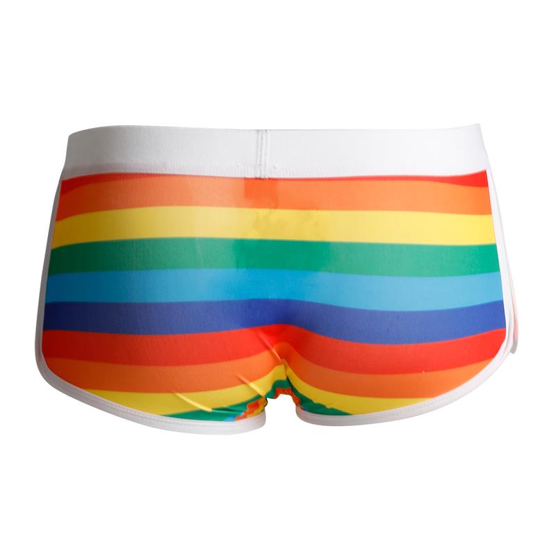 CUT4MEN - C4M06 ATHLETIC TRUNK ARCOIRI RAINBOW