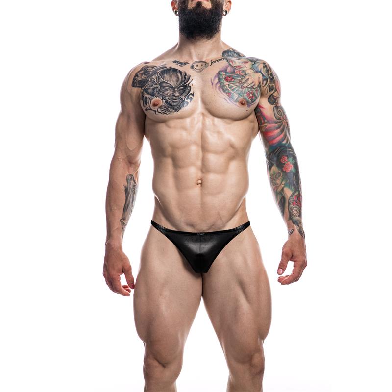 CUT4MEN - C4M11 CALZONCILLO ESTILO BRAZILIAN LEATHERETTE