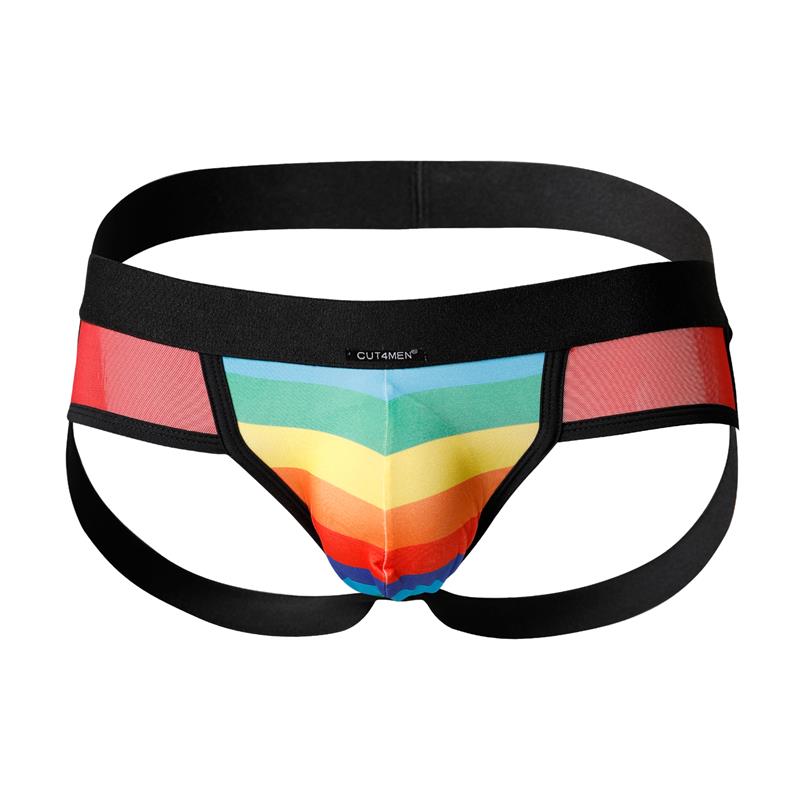 CUT4MEN - C4M13 SUSPENSORIO JOCKSTRAP ARCOIRIS RAINBOW