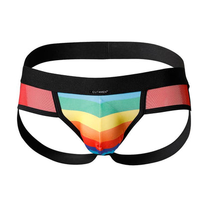 CUT4MEN - C4M13 SUSPENSORIO JOCKSTRAP ARCOIRIS RAINBOW