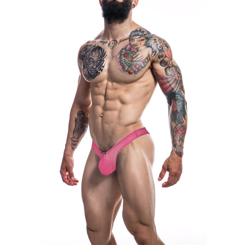 CUT4MEN - C4MPE02 TANGA POUCH ENHANCING FUCHSIA