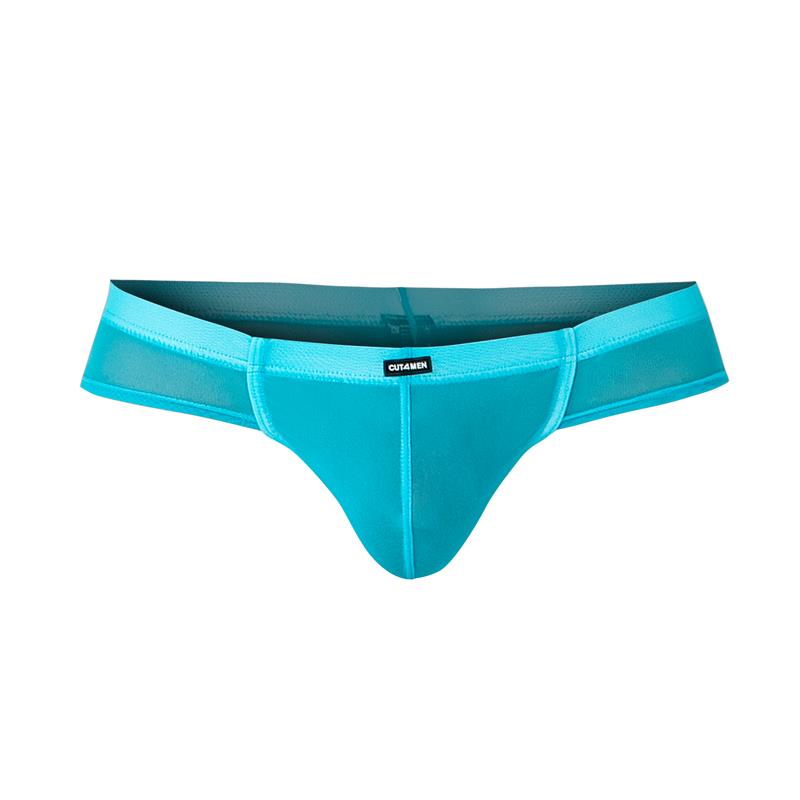 CUT4MEN - C4MSPX22 CALZONCILLO CHEEKY BRIEF TURQUESA