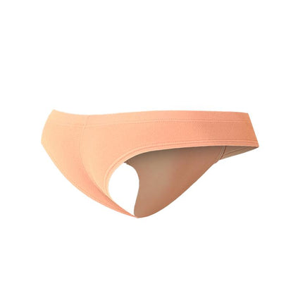 CUT4MEN - C4MSPX22 CALZONCILLO HYBRID CHEEKY BRIEF MELOCOTÓN
