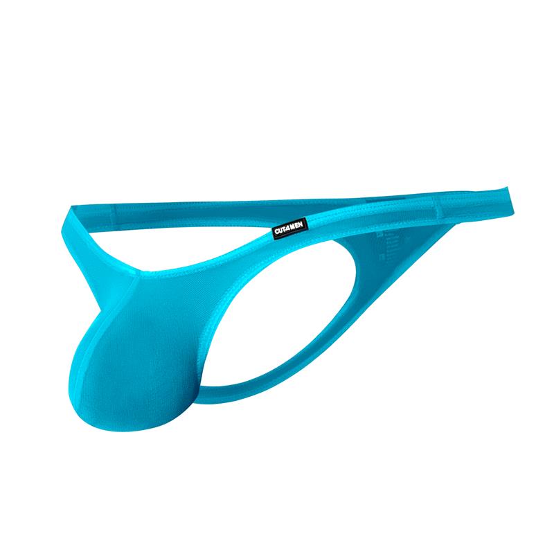 CUT4MEN - C4MSPXBUL02 TANGA BULGE TURQUESA