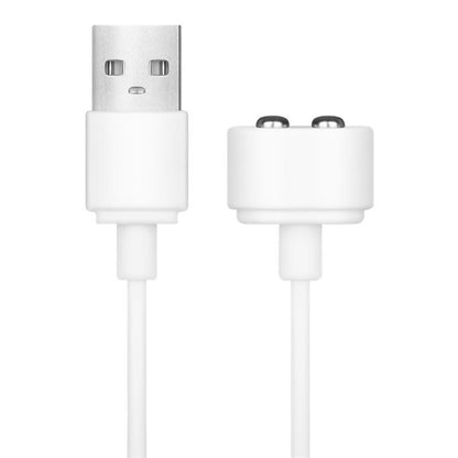 SATISFYER - CABLE MAGNÉTICO USB BLANCO