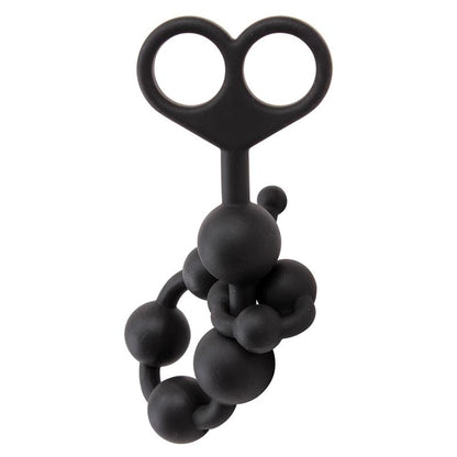 CHISA - CADENA ANAL 30.8 X 2.4 CM SILICONA NEGRO