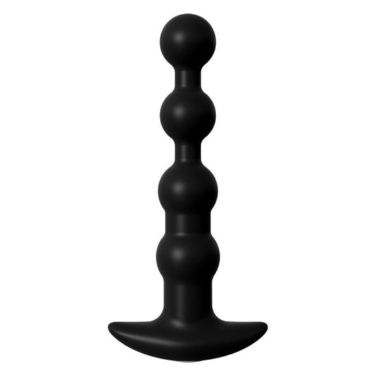 ANAL FANTASY ELITE - CADENA ANAL CON VIBRACIÓN NEGRO