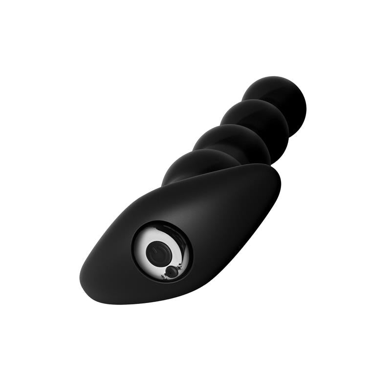 ANAL FANTASY ELITE - CADENA ANAL CON VIBRACIÓN NEGRO