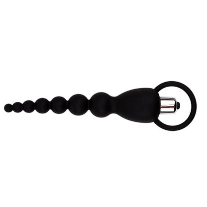 CHISA - CADENA ANAL ELITE POWER 19.5 CM SILICONA NEGRO