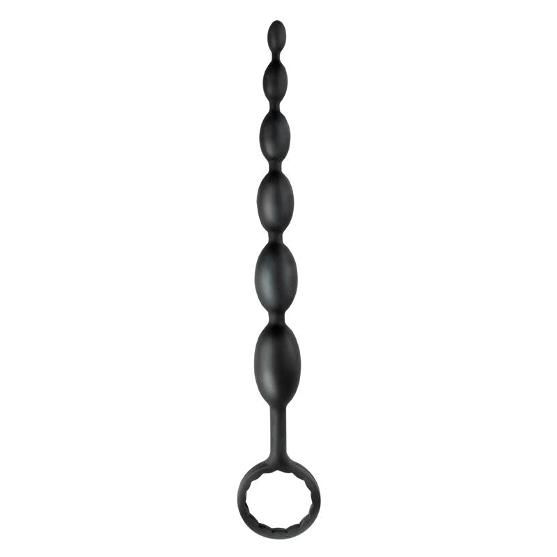 ANAL FANTASY COLLECT. - CADENA ANAL FIRST-TIME FUN BEADS NEGRO
