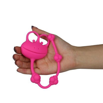 LOVETOY - CADENA ANAL FROG ROSA