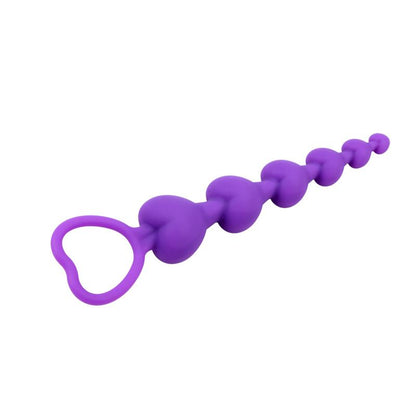 CHISA - CADENA ANAL HEART BOOTY BEADS