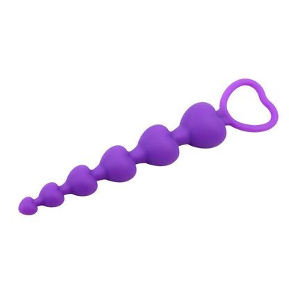 CHISA - CADENA ANAL HEART BOOTY BEADS