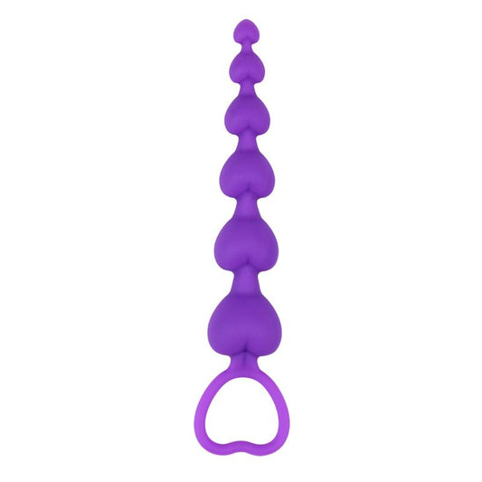 CHISA - CADENA ANAL HEART BOOTY BEADS
