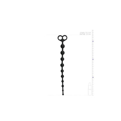 EASYTOYS - CADENA ANAL LARGA - NEGRA