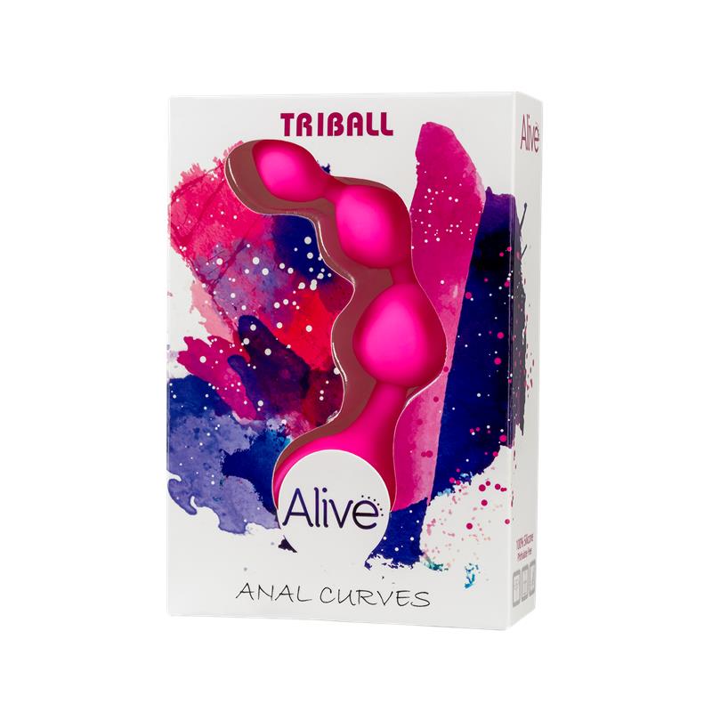 ALIVE - CADENA ANAL TRIBALL ROSA