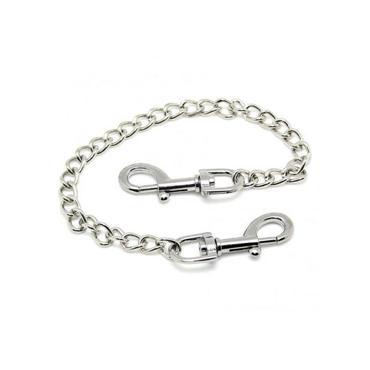 BONDAGE PLAY - CADENA CON GANCHOS METAL 31CM