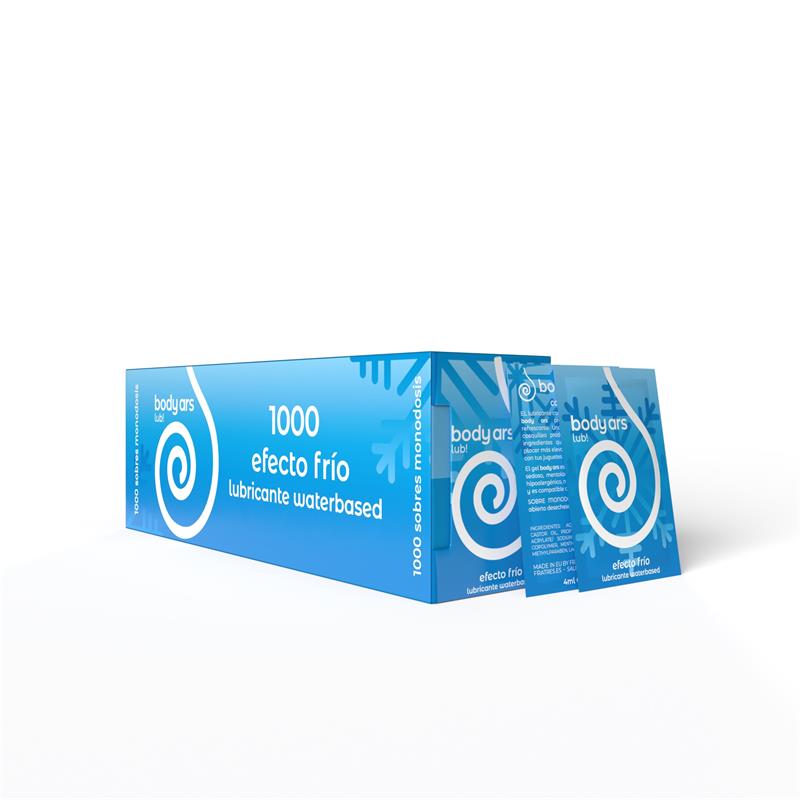 BODY ARS - CAJA 1000 MONODOSIS GEL FRÍO