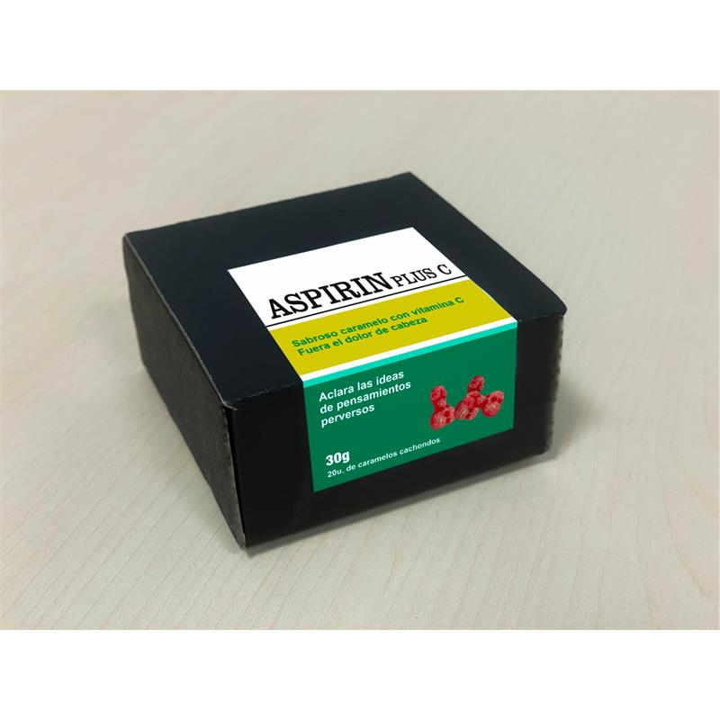 DIVERTY SEX - CAJA CARAMELOS ASPIRIN PLUS C 20 UND 30 GR