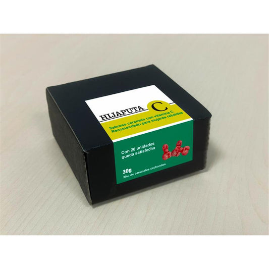 DIVERTY SEX - CAJA CARAMELOS HIJAPUTA C  20 UND 30 GR
