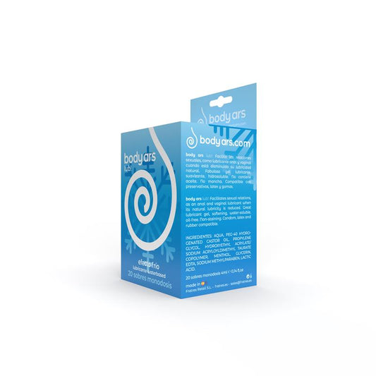 BODY ARS - CAJA COLGANTE GEL FRÍO 20 MONODOSIS