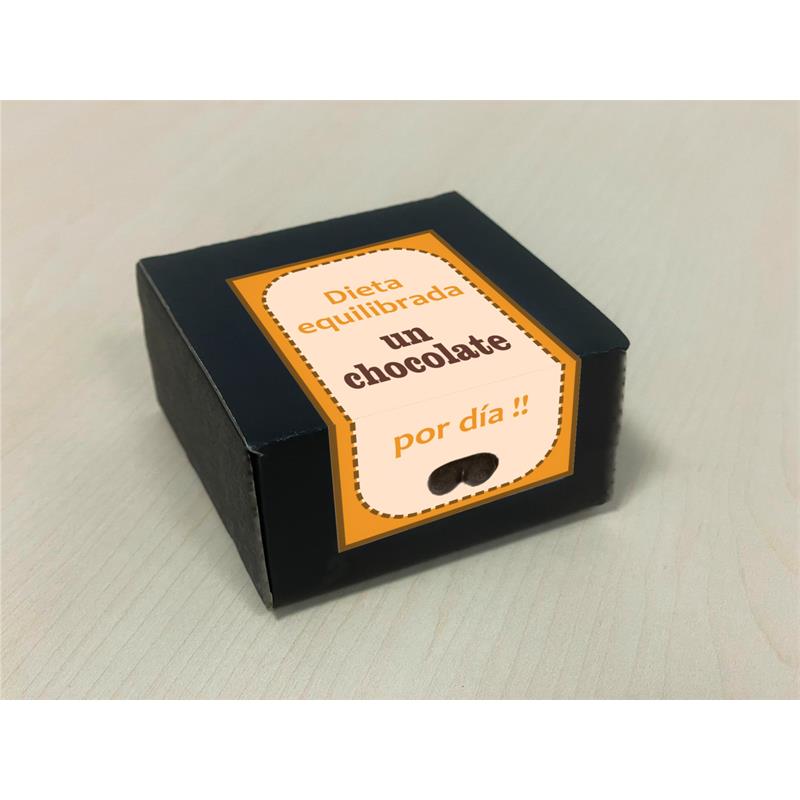 DIVERTY SEX - CAJA DE 8 BOMBONES CHOCOLATE PURO FORMA PECHOS