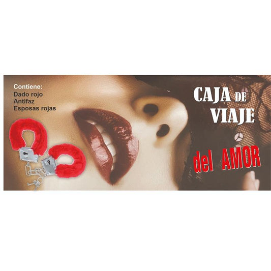DIVERTY SEX - CAJA DEL AMOR CON ESPOSAS, DADO Y ANTIFAZ