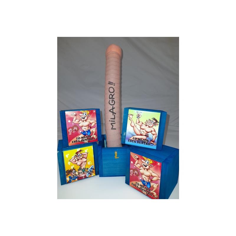 DIVERTY SEX - CAJA SORPRESA PENE 40 CM