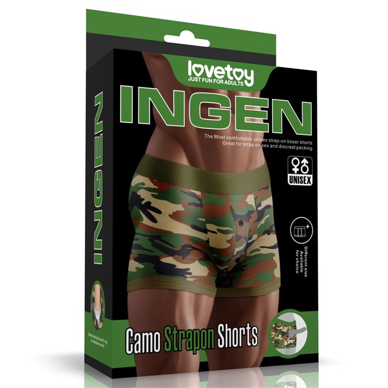 LOVETOY - CALCONCILLO SHORT STRAP-ON 38-42