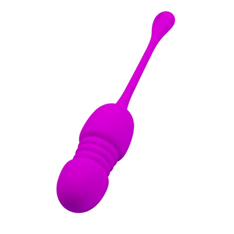PRETTYLOVE - CALLIE HUEVO VIBRADOR CON MOVIMIENTO THURSTING