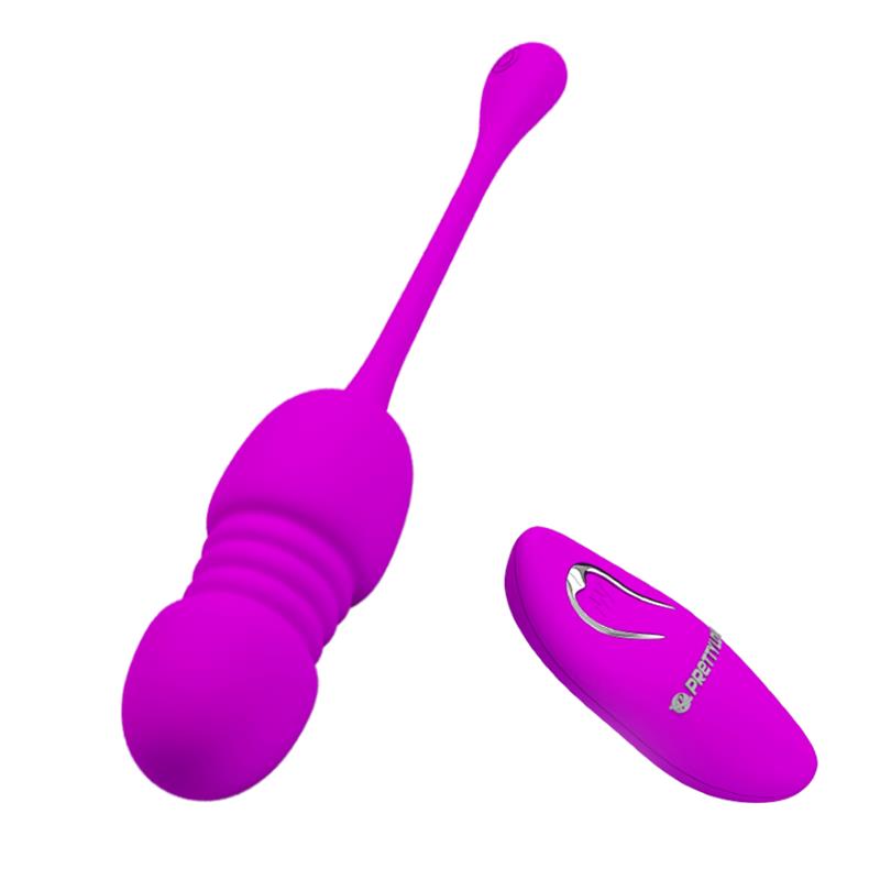 PRETTYLOVE - CALLIERI HUEVO VIBRADOR CON THRUSTING Y CONTROL REMOTO
