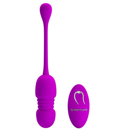 PRETTYLOVE - CALLIERI HUEVO VIBRADOR CON THRUSTING Y CONTROL REMOTO
