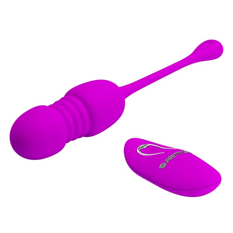 PRETTYLOVE - CALLIERI HUEVO VIBRADOR CON THRUSTING Y CONTROL REMOTO